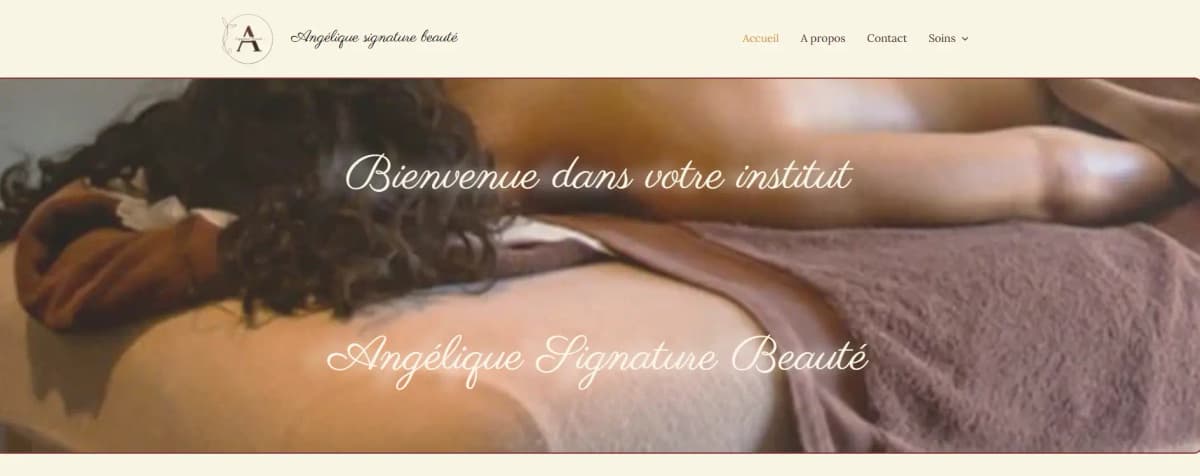 Site WordPress avec plugins personnalisés pour un institut de beauté